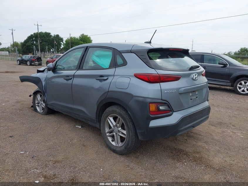 2021 Hyundai Kona VIN KM8K1CAA2MU644480 IAAI salvage auction — FRONT END, Salvage (Texas), sold $1,050 on 2026-07-21 (photo 3)