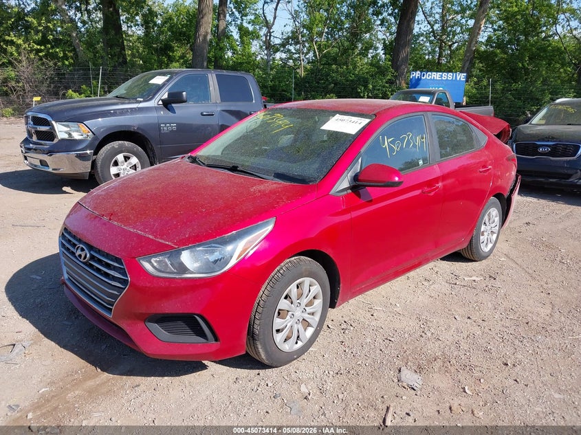 2019 Hyundai Accent VIN 3KPC24A39KE065110 IAAI salvage auction — REAR END, Salvage (Indiana), sold $1,500 on 2026-07-18 (photo 2)