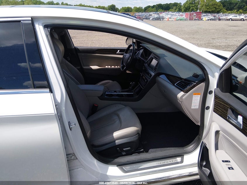 2016 Hyundai Sonata VIN KMHE34L11GA025529 IAAI salvage auction — RIGHT FRONT, Clear (South Carolina), sold $2,400 on 2026-07-07 (photo 5)