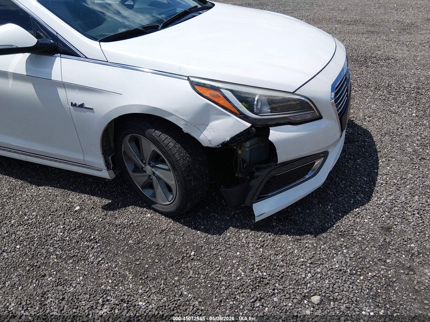 2016 Hyundai Sonata VIN KMHE34L11GA025529 IAAI salvage auction — RIGHT FRONT, Clear (South Carolina), sold $2,400 on 2026-07-07 (photo 6)
