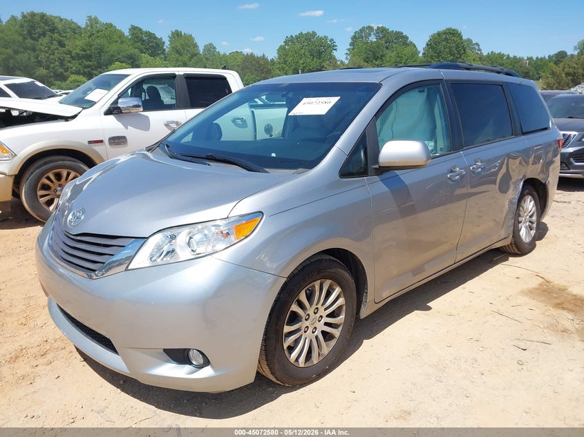 2016 Toyota Sienna VIN 5TDYK3DC1GS739355 IAAI salvage auction — LEFT SIDE, Salvage (North Carolina), sold $4,025 on 2026-07-20 (photo 2)