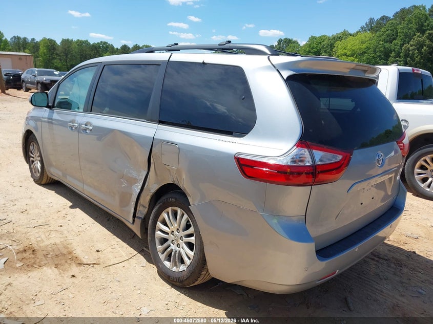 2016 Toyota Sienna VIN 5TDYK3DC1GS739355 IAAI salvage auction — LEFT SIDE, Salvage (North Carolina), sold $4,025 on 2026-07-20 (photo 3)