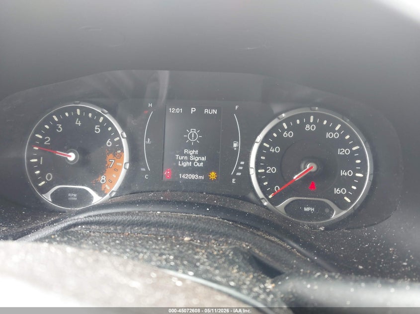 2017 Jeep Renegade VIN ZACCJABB5HPG24185 IAAI salvage auction — REAR END, Salvage Title, sold $1,450 on 2026-07-09 (photo 7)