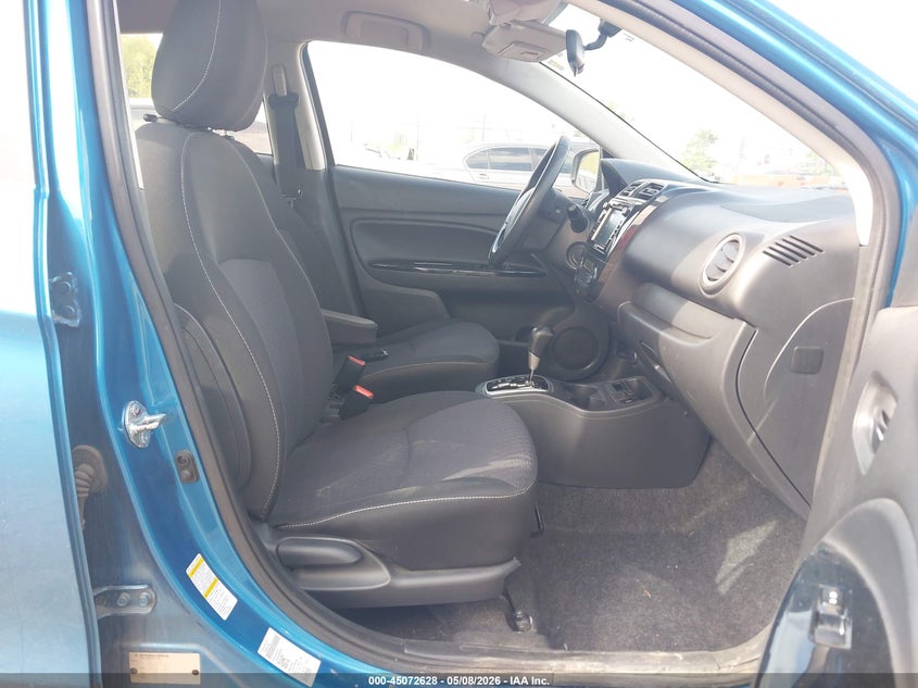 2019 Mitsubishi Mirage VIN ML32A4HJXKH008706 IAAI salvage auction — RIGHT FRONT, Salvage (Illinois), sold $1,200 on 2026-07-15 (photo 5)