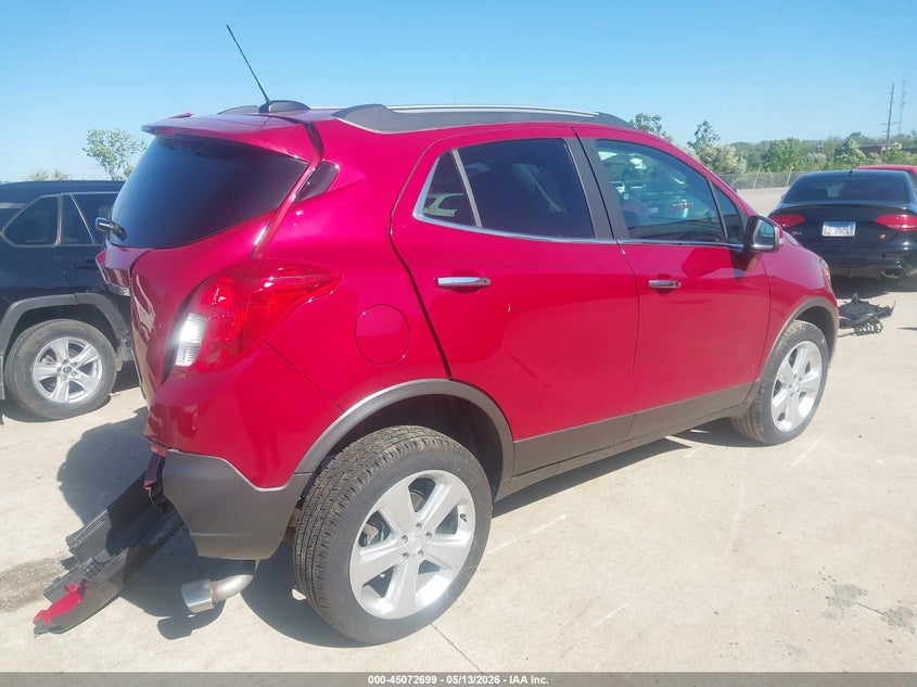 2016 Buick Encore VIN KL4CJASB7GB744797 IAAI salvage auction — REAR END, Salvage (Missouri), sold $1,050 on 2026-07-28 (photo 4)