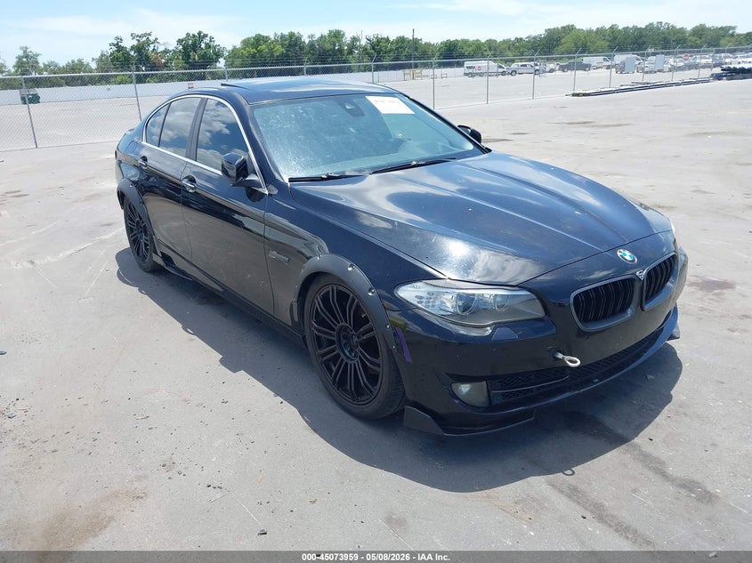 2013 BMW 5er VIN WBAFR7C54DC822365 IAAI salvage auction — NORMAL WEAR, Clear (Montana), sold $550 on 2026-07-29 (photo 1)