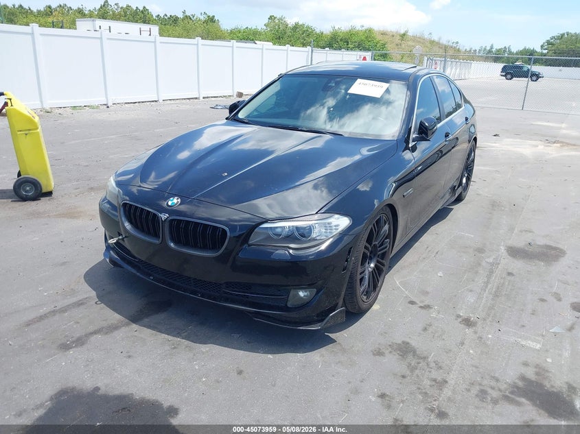 2013 BMW 5er VIN WBAFR7C54DC822365 IAAI salvage auction — NORMAL WEAR, Clear (Montana), sold $550 on 2026-07-29 (photo 2)