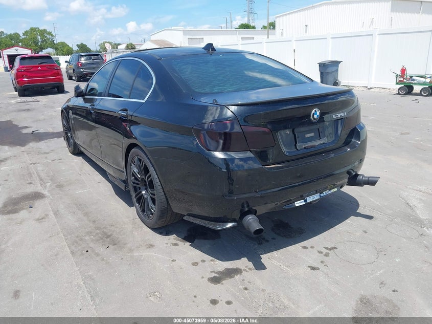 2013 BMW 5er VIN WBAFR7C54DC822365 IAAI salvage auction — NORMAL WEAR, Clear (Montana), sold $550 on 2026-07-29 (photo 3)