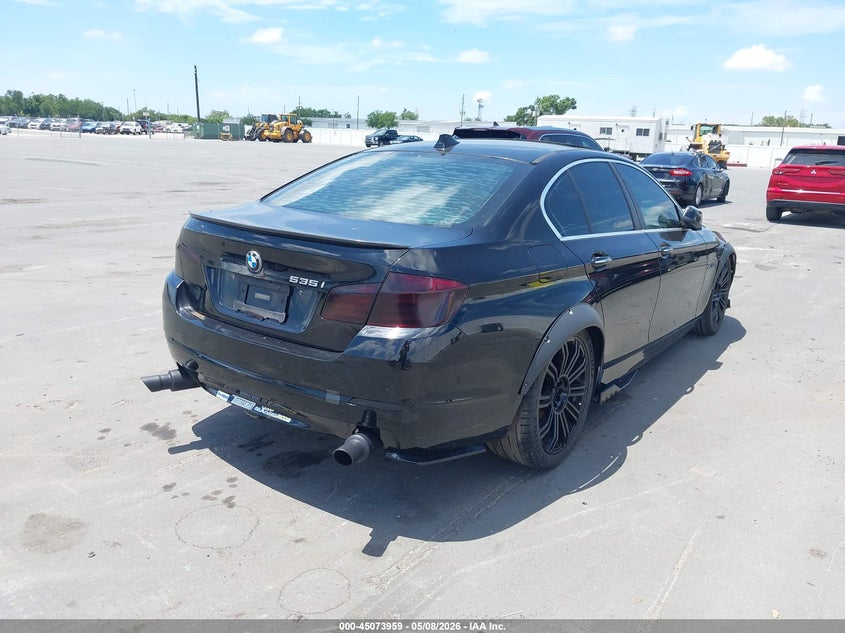 2013 BMW 5er VIN WBAFR7C54DC822365 IAAI salvage auction — NORMAL WEAR, Clear (Montana), sold $550 on 2026-07-29 (photo 4)