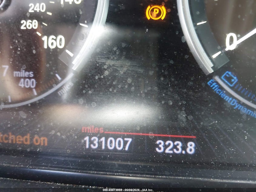 2013 BMW 5er VIN WBAFR7C54DC822365 IAAI salvage auction — NORMAL WEAR, Clear (Montana), sold $550 on 2026-07-29 (photo 7)