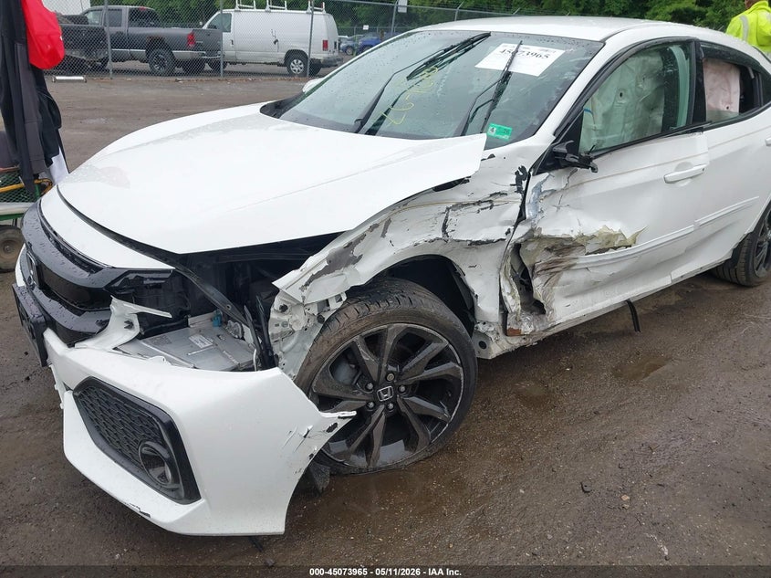 2018 Honda Civic VIN SHHFK7H42JU410451 IAAI salvage auction — LEFT FRONT, Salvage Title, sold $3,000 on 2026-07-28 (photo 6)