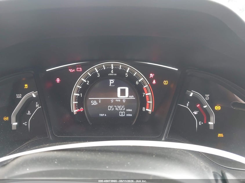 2018 Honda Civic VIN SHHFK7H42JU410451 IAAI salvage auction — LEFT FRONT, Salvage Title, sold $3,000 on 2026-07-28 (photo 7)