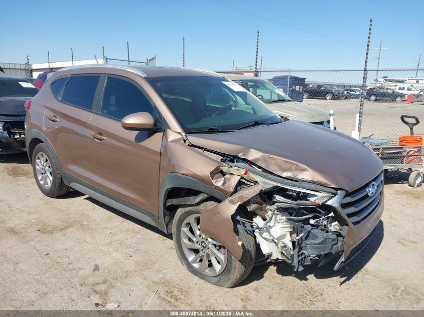2017 Hyundai Tucson VIN KM8J3CA45HU272378 IAAI salvage auction — RIGHT FRONT, Original (Texas), sold $2,500 on 2026-07-07 (photo 1)