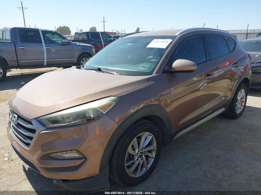 2017 Hyundai Tucson VIN KM8J3CA45HU272378 IAAI salvage auction — RIGHT FRONT, Original (Texas), sold $2,500 on 2026-07-07 (photo 2)