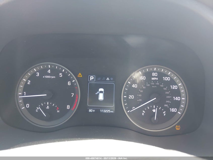 2017 Hyundai Tucson VIN KM8J3CA45HU272378 IAAI salvage auction — RIGHT FRONT, Original (Texas), sold $2,500 on 2026-07-07 (photo 7)