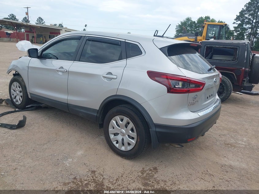 2020 Nissan Rogue VIN JN1BJ1CV5LW543674 IAAI salvage auction — FRONT END, Salvage (Texas), sold $1,000 on 2026-07-09 (photo 3)