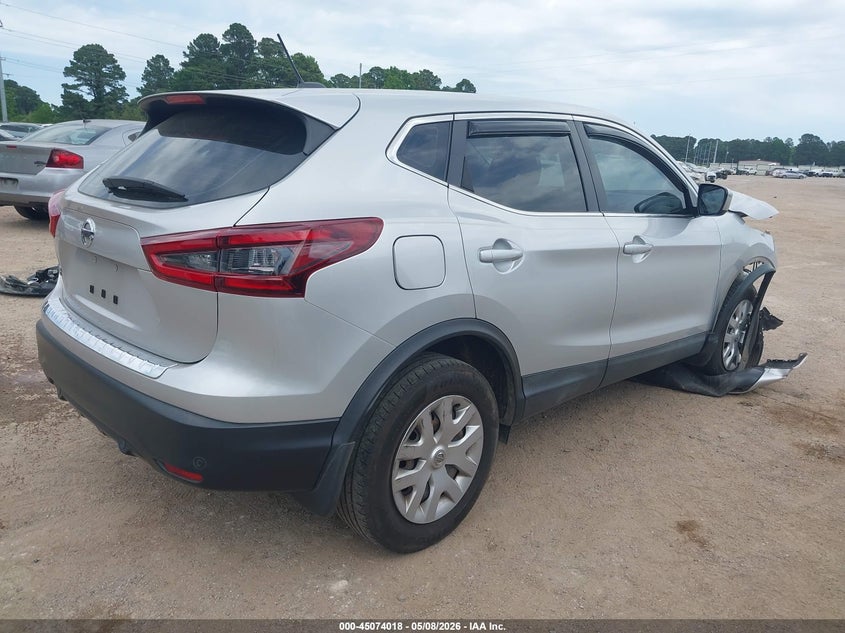 2020 Nissan Rogue VIN JN1BJ1CV5LW543674 IAAI salvage auction — FRONT END, Salvage (Texas), sold $1,000 on 2026-07-09 (photo 4)