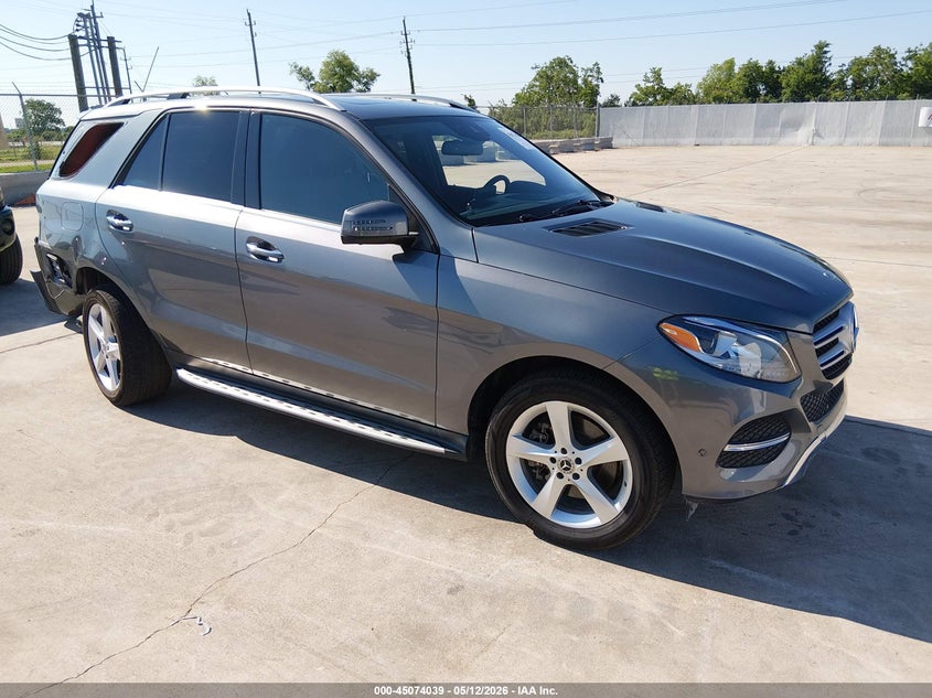 2019 Mercedes-benz Gle VIN 4JGDA5GB3KB214650 IAAI salvage auction — REAR END, Original (Texas), sold $9,050 on 2026-09-05 (photo 1)
