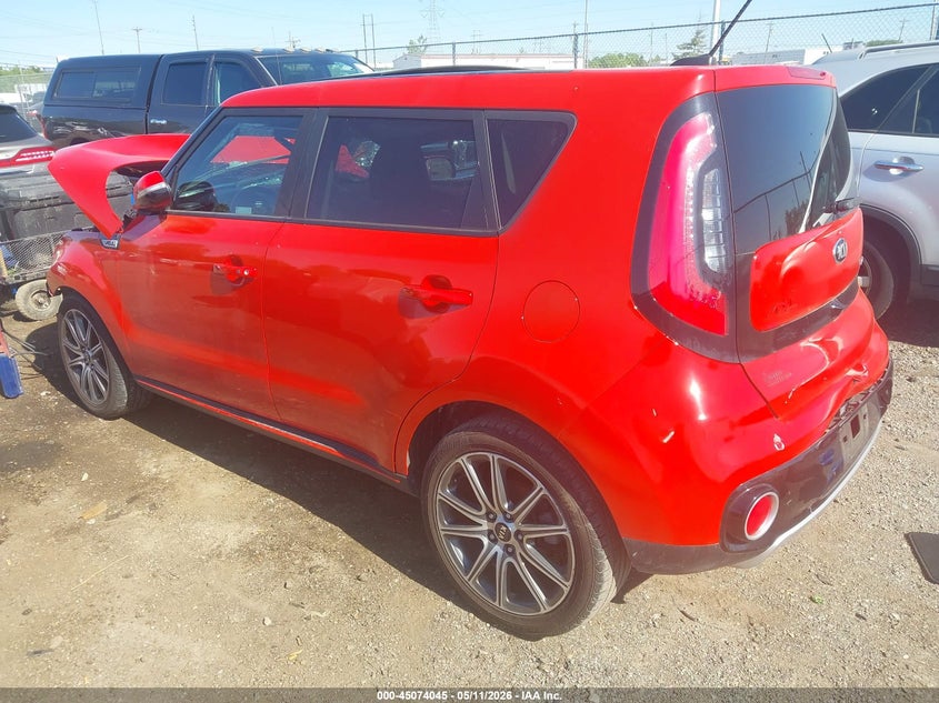 2019 Kia Soul VIN KNDJX3AAXK7656578 IAAI salvage auction — FRONT & REAR, Salvage (Ohio), sold $500 on 2026-07-16 (photo 3)