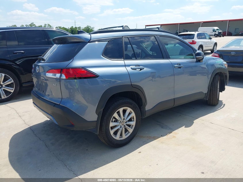 2025 Toyota Corolla cross VIN 7MUCAAAG6SV150499 IAAI salvage auction — FRONT END, Salvage (Texas), sold $7,800 on 2026-07-10 (photo 4)