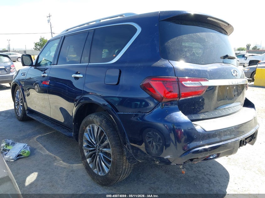 2019 Infiniti Qx80 VIN JN8AZ2NC8K9460258 IAAI salvage auction — ENGINE DAMAGE, Salvage (Oregon), sold $4,700 on 2026-07-30 (photo 3)