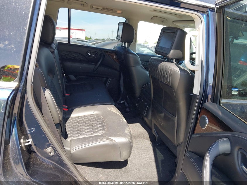 2019 Infiniti Qx80 VIN JN8AZ2NC8K9460258 IAAI salvage auction — ENGINE DAMAGE, Salvage (Oregon), sold $4,700 on 2026-07-30 (photo 8)