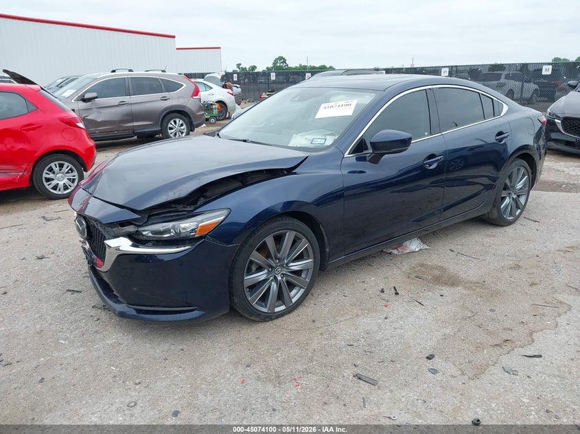 2018 Mazda 6 VIN JM1GL1VM0J1307820 IAAI salvage auction — FRONT END, Salvage (Texas), sold $1,125 on 2026-07-14 (photo 2)