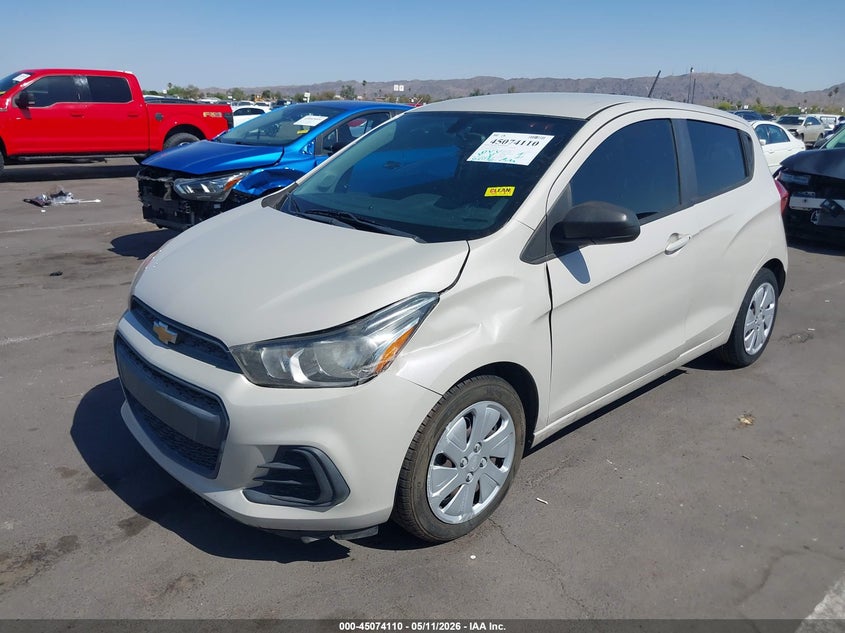 2017 Chevrolet Spark VIN KL8CB6SA9HC767932 IAAI salvage auction — LEFT FRONT, Salvage (Arizona), sold $1,850 on 2026-07-07 (photo 6)