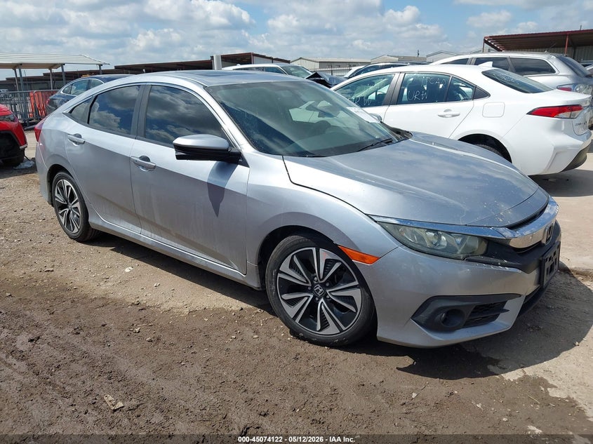 2018 Honda Civic VIN JHMFC1F78JX043178 IAAI salvage auction — LEFT SIDE, Salvage (Texas), sold $4,425 on 2026-07-07 (photo 1)