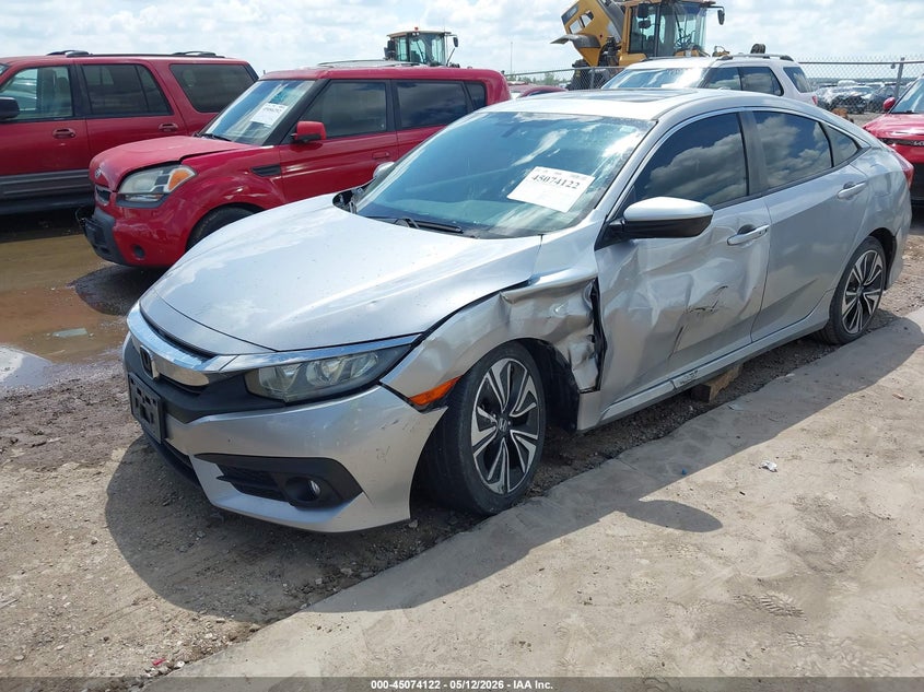2018 Honda Civic VIN JHMFC1F78JX043178 IAAI salvage auction — LEFT SIDE, Salvage (Texas), sold $4,425 on 2026-07-07 (photo 2)