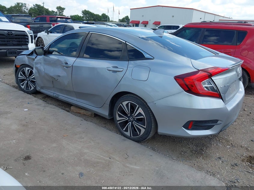 2018 Honda Civic VIN JHMFC1F78JX043178 IAAI salvage auction — LEFT SIDE, Salvage (Texas), sold $4,425 on 2026-07-07 (photo 3)