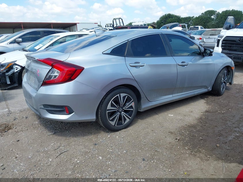 2018 Honda Civic VIN JHMFC1F78JX043178 IAAI salvage auction — LEFT SIDE, Salvage (Texas), sold $4,425 on 2026-07-07 (photo 4)