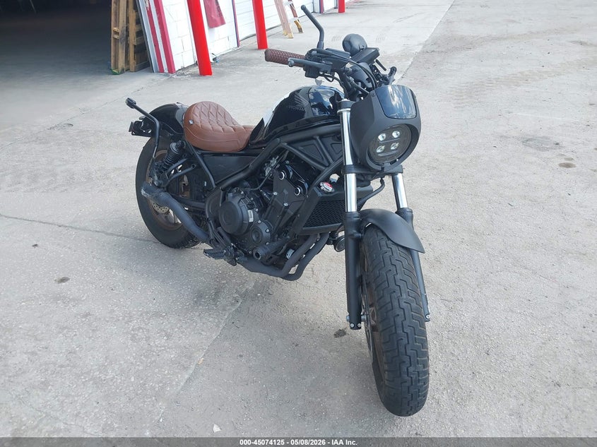 2024 Honda Cmx500 VIN MLHPC560XR5700275 IAAI salvage auction — FRONT END, Rebuildable (Florida), sold $1,250 on 2026-07-15 (photo 1)