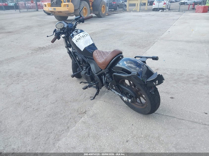 2024 Honda Cmx500 VIN MLHPC560XR5700275 IAAI salvage auction — FRONT END, Rebuildable (Florida), sold $1,250 on 2026-07-15 (photo 3)