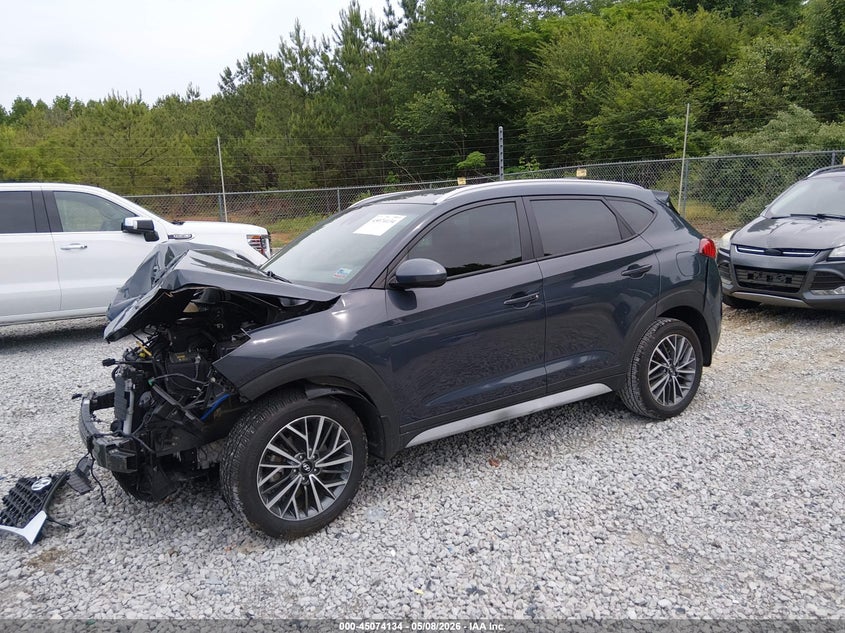 2021 Hyundai Tucson VIN KM8J33AL6MU343198 IAAI salvage auction — FRONT END, Salvage (Alabama), sold $2,500 on 2026-07-20 (photo 2)