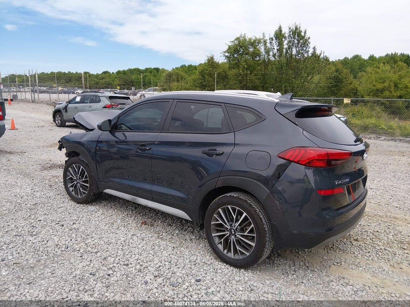 2021 Hyundai Tucson VIN KM8J33AL6MU343198 IAAI salvage auction — FRONT END, Salvage (Alabama), sold $2,500 on 2026-07-20 (photo 3)