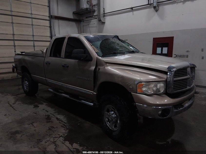 2004 Dodge Ram 2500 VIN 3D7KU28C54G217543 IAAI salvage auction — ROLLOVER, Salvage (Idaho), sold $1,250 on 2026-07-23 (photo 1)