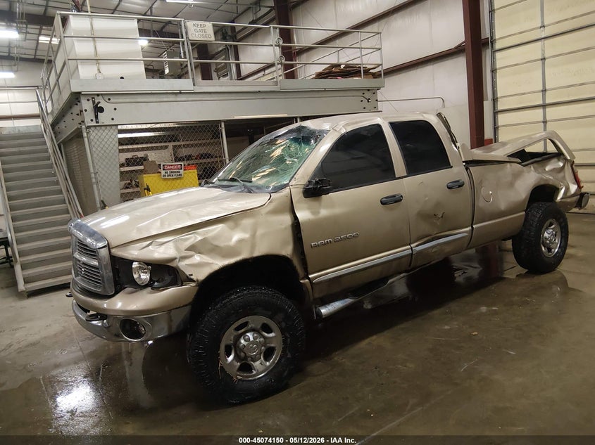 2004 Dodge Ram 2500 VIN 3D7KU28C54G217543 IAAI salvage auction — ROLLOVER, Salvage (Idaho), sold $1,250 on 2026-07-23 (photo 2)