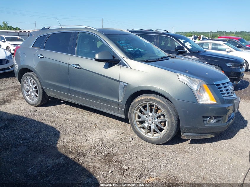 2013 Cadillac Srx VIN 3GYFNHE30DS604170 IAAI salvage auction — SIDE, Clear (Oklahoma), sold $2,150 on 2026-08-01 (photo 1)