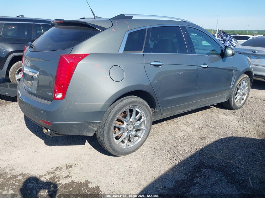 2013 Cadillac Srx VIN 3GYFNHE30DS604170 IAAI salvage auction — SIDE, Clear (Oklahoma), sold $2,150 on 2026-08-01 (photo 4)