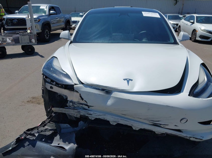 2020 Tesla Model 3 VIN 5YJ3E1EC9LF805413 IAAI salvage auction — FRONT END, Salvage (California), sold $7,800 on 2026-07-09 (photo 6)