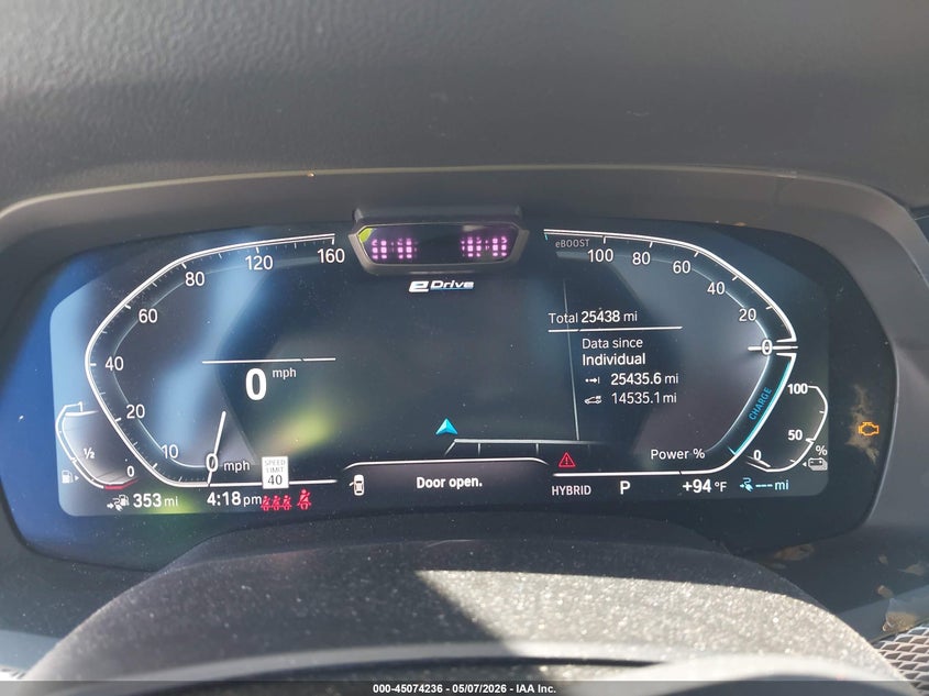 2023 BMW VIN 5UXTA6C05P9N44359 IAAI salvage auction — FRONT END, Rebuildable (Florida), sold $33,500 on 2026-07-20 (photo 7)