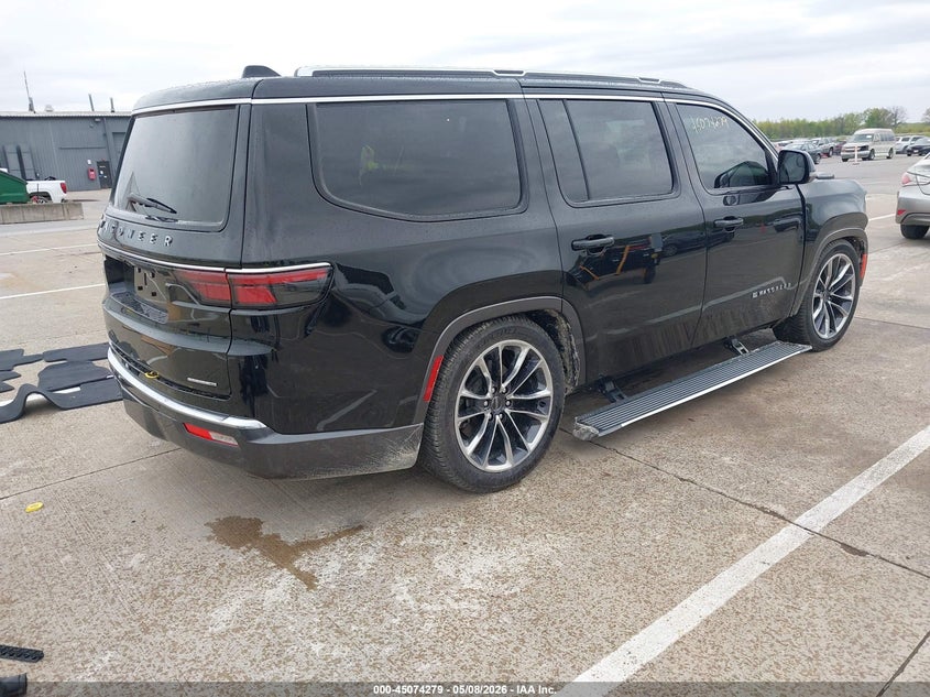 2022 Jeep Grand wagoneer VIN 1C4SJVDT4NS113744 IAAI salvage auction — FRONT END, Salvage (Indiana), sold $13,400 on 2026-07-24 (photo 4)
