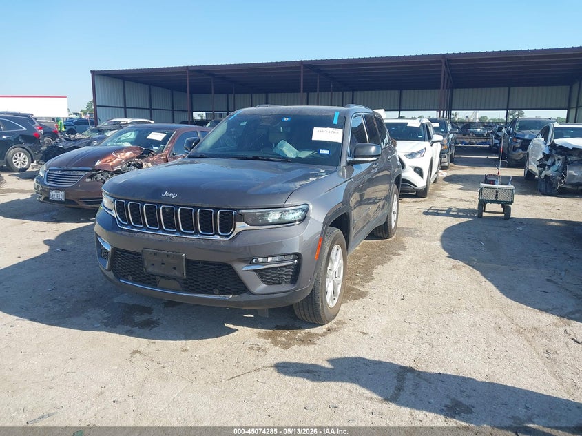 2023 Jeep Grand cherokee VIN 1C4RJHBG8PC661751 IAAI salvage auction — HAIL, Original (Texas), sold $16,500 on 2026-08-11 (photo 2)