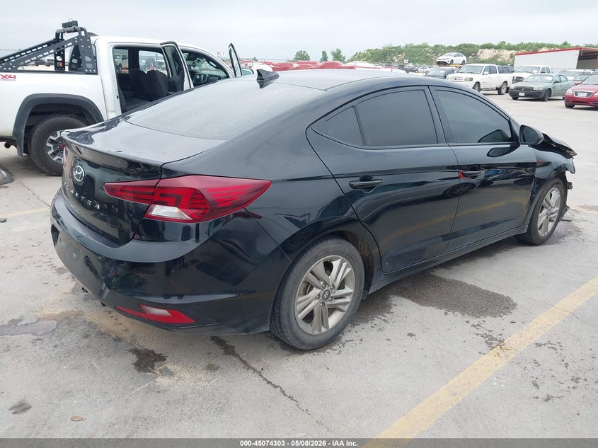 2020 Hyundai Elantra VIN KMHD84LF2LU927866 IAAI salvage auction — LEFT & RIGHT, Salvage (Texas), sold $1,100 on 2026-07-30 (photo 4)