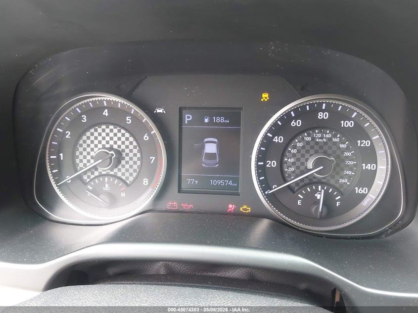 2020 Hyundai Elantra VIN KMHD84LF2LU927866 IAAI salvage auction — LEFT & RIGHT, Salvage (Texas), sold $1,100 on 2026-07-30 (photo 7)