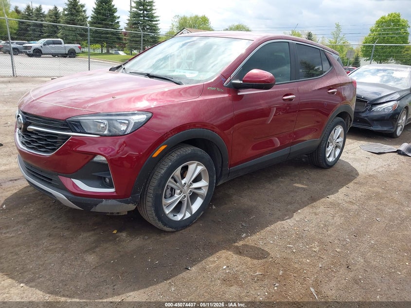 2023 Buick Encore gx VIN KL4MMCSL7PB120062 IAAI salvage auction — REAR END, Salvage (Michigan), sold $4,150 on 2026-07-16 (photo 2)