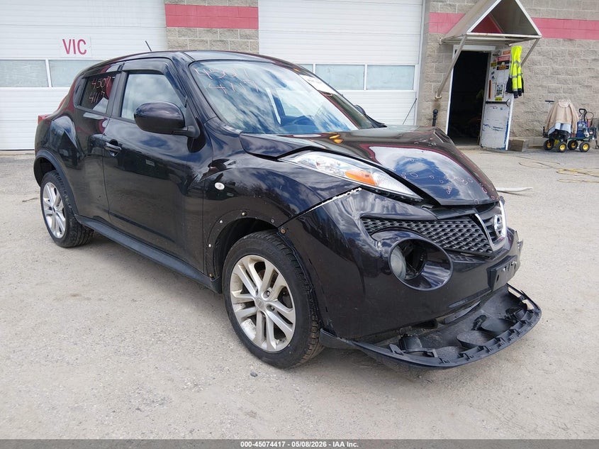 2014 Nissan Juke VIN JN8AF5MR3ET358230 IAAI salvage auction — LEFT FRONT, Salvage (Maine), sold $275 on 2026-07-13 (photo 1)