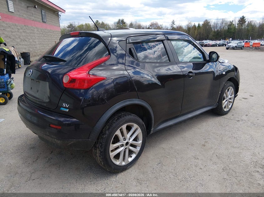 2014 Nissan Juke VIN JN8AF5MR3ET358230 IAAI salvage auction — LEFT FRONT, Salvage (Maine), sold $275 on 2026-07-13 (photo 4)