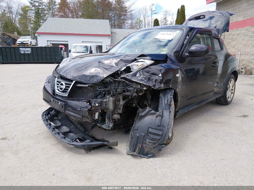 2014 Nissan Juke VIN JN8AF5MR3ET358230 IAAI salvage auction — LEFT FRONT, Salvage (Maine), sold $275 on 2026-07-13 (photo 6)